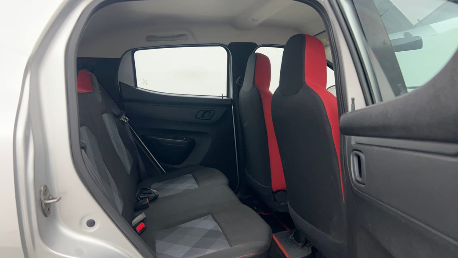 Used 2021 Renault Kwid RXT 1.0 AMT Opt Petrol Automatic interior RIGHT SIDE REAR DOOR CABIN VIEW