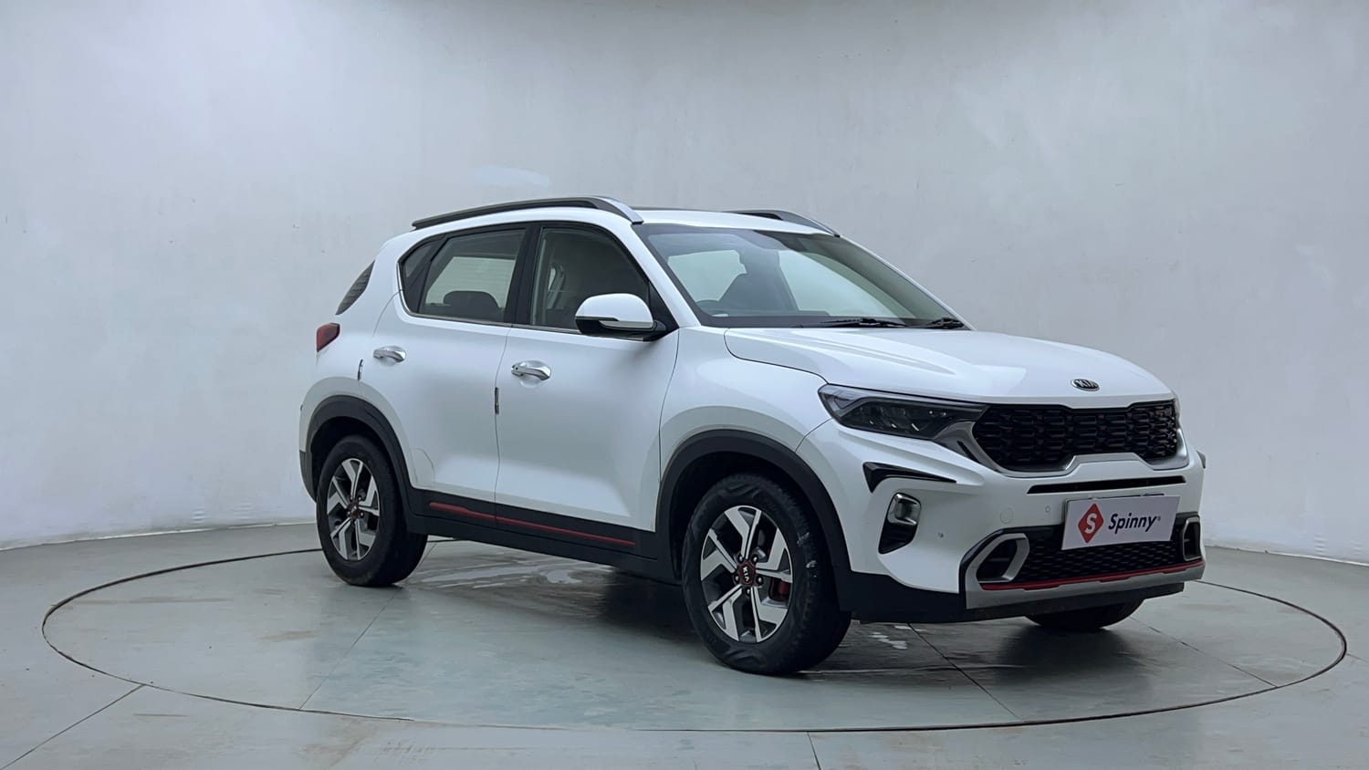 Used 2020 Kia Sonet GTX Plus 1.5 Diesel Manual exterior RIGHT FRONT CORNER VIEW