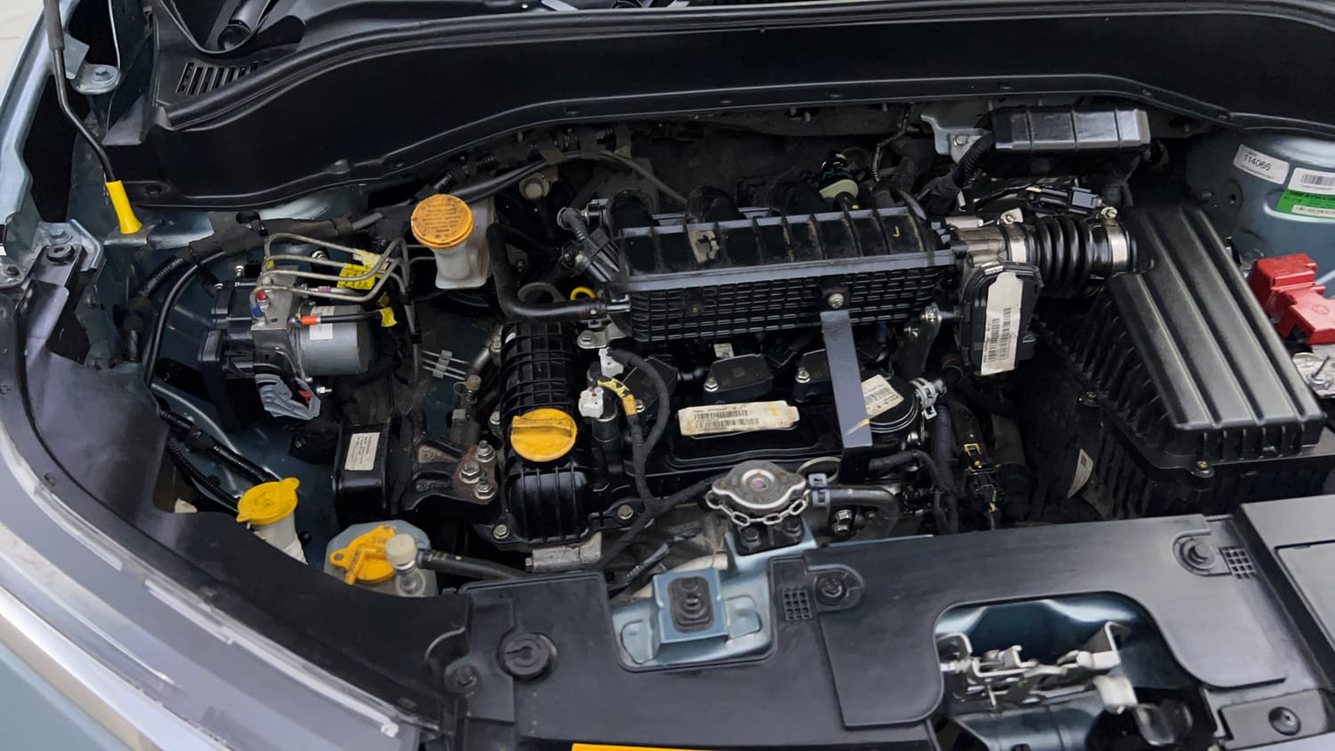 Used 2024 Tata Punch Creative Dual Tone AMT Petrol Automatic engine ENGINE RIGHT SIDE VIEW