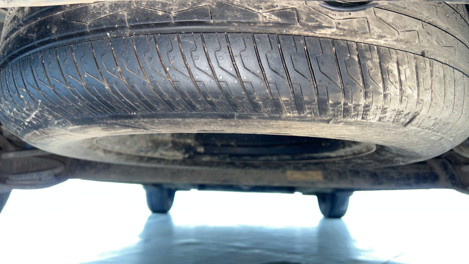 Used 2024 Tata Punch Pure CNG Cng Manual tyres SPARE TYRE VIEW