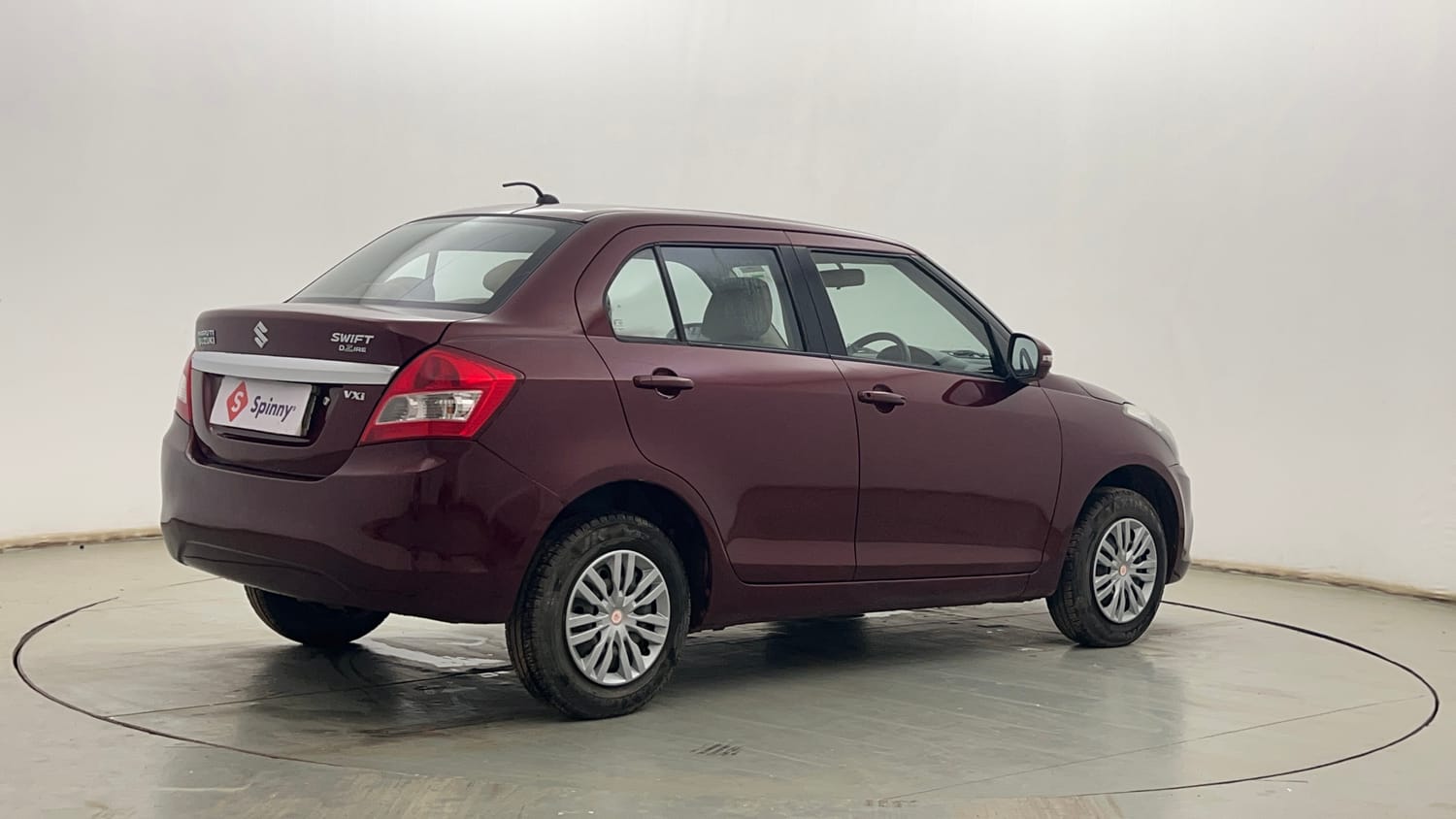Used 2016 Maruti Suzuki Swift Dzire VXI Petrol Manual exterior RIGHT REAR CORNER VIEW