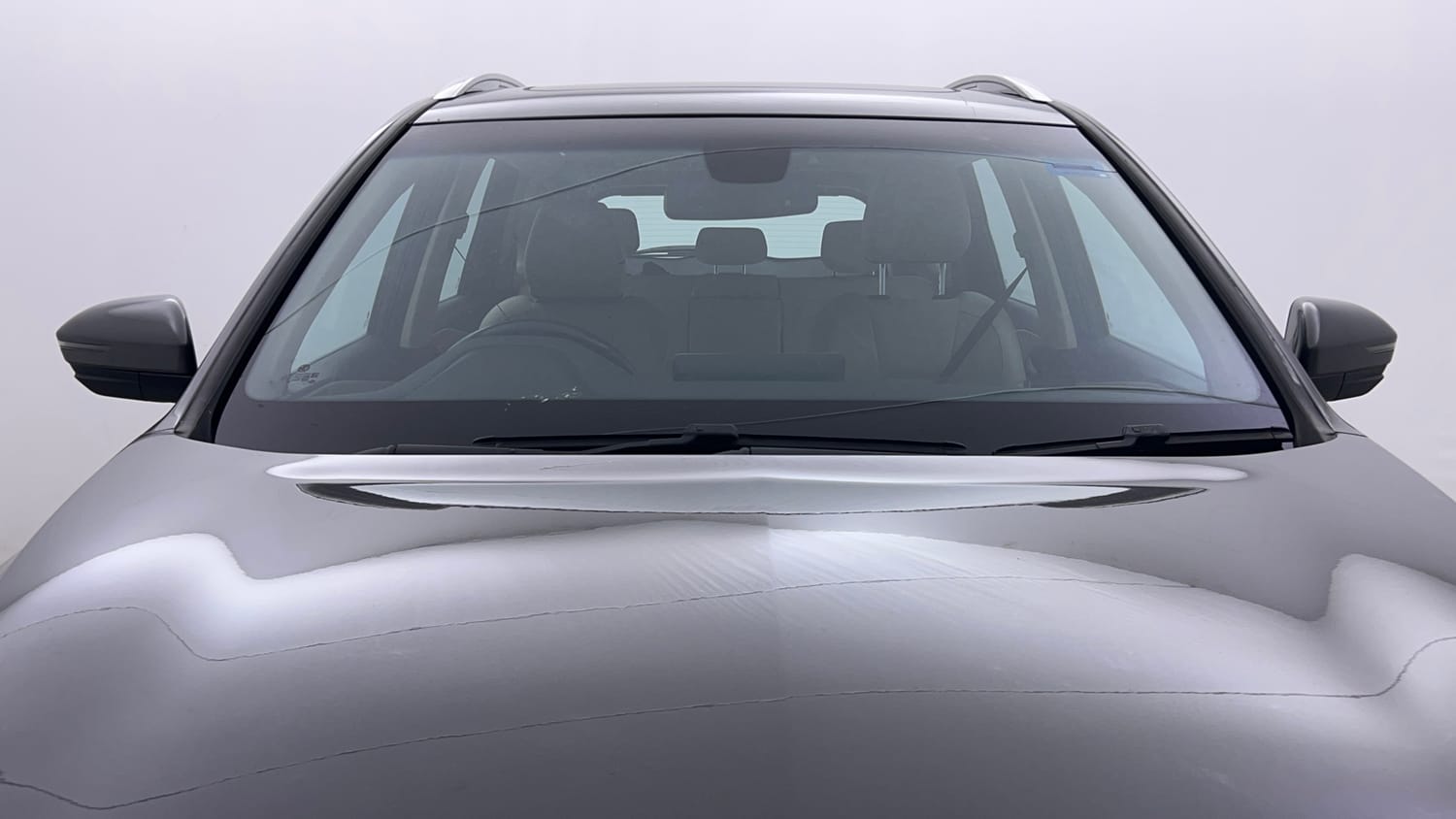 Used 2023 MG Motors Hector Smart Pro 1.5 Turbo MT Petrol Manual exterior FRONT WINDSHIELD VIEW