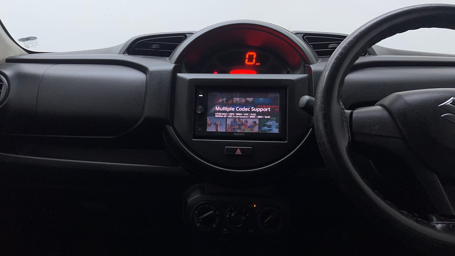 Used 2021 Maruti Suzuki S-Presso LXi CNG Cng Manual interior MUSIC SYSTEM & AC CONTROL VIEW