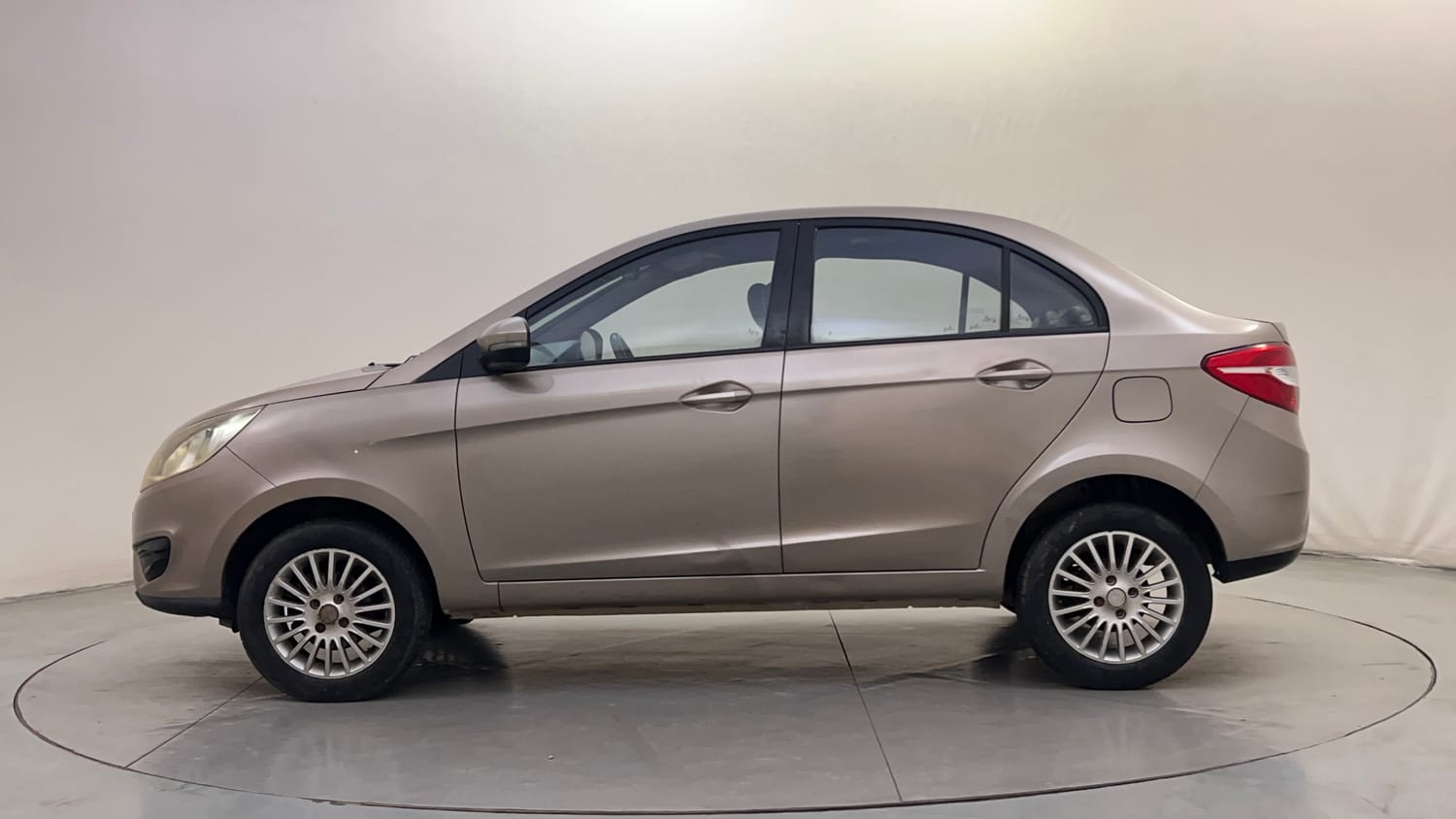 Used 2015 Tata Zest XE Petrol Petrol Manual exterior LEFT SIDE VIEW