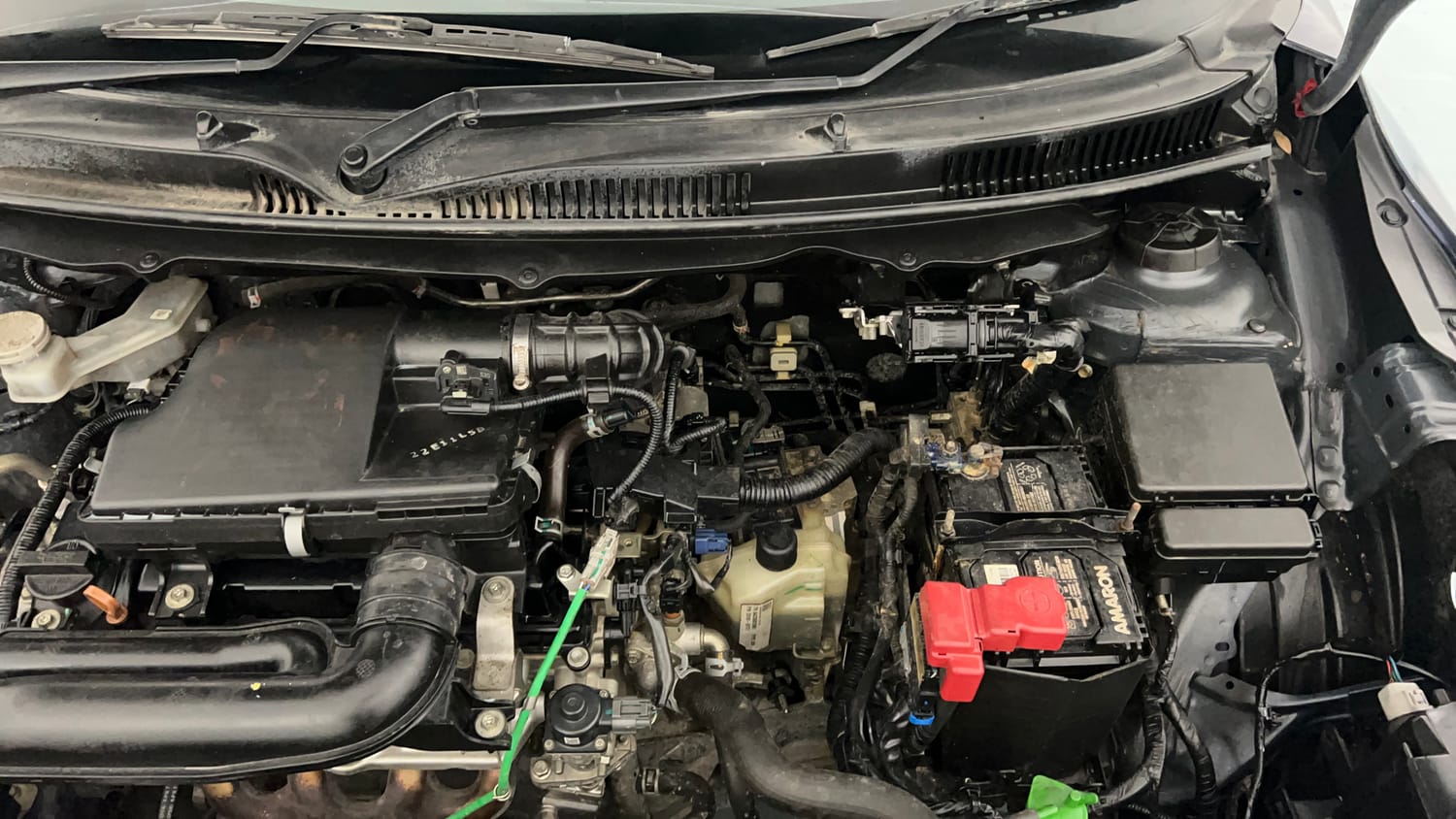 Used 2022 Toyota Glanza V AMT Petrol Automatic engine ENGINE LEFT SIDE VIEW