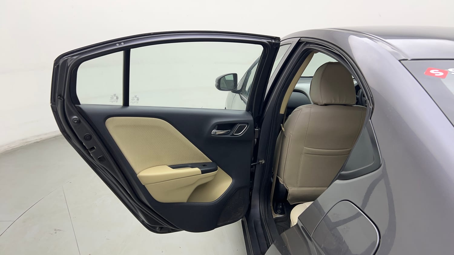 Used 2019 Honda City V Petrol Petrol Manual interior LEFT REAR DOOR OPEN VIEW
