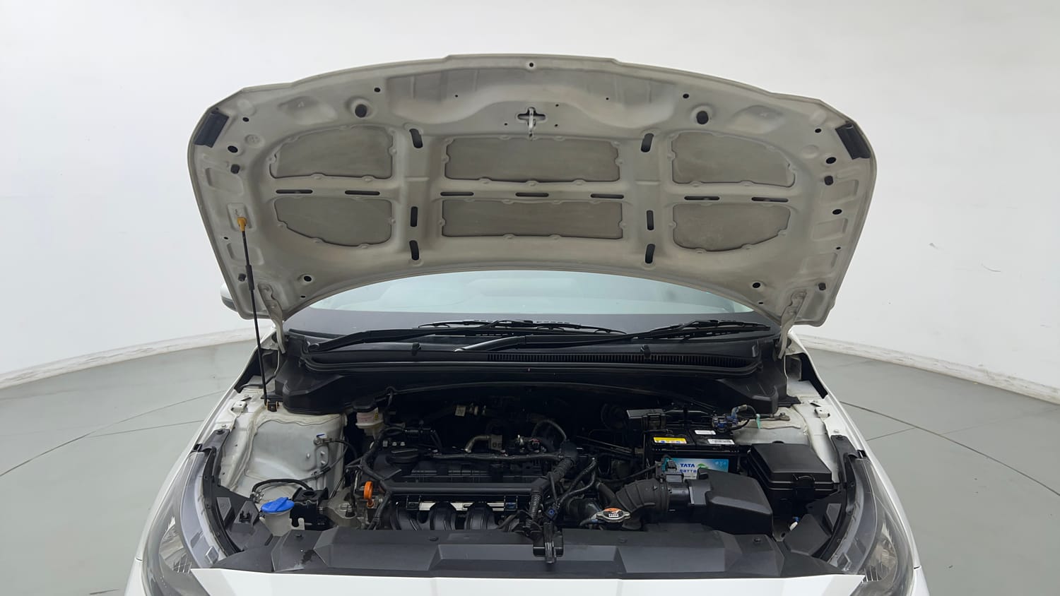 Used 2023 Hyundai i20 Sportz 1.2 IVT Petrol Automatic engine ENGINE & BONNET OPEN FRONT VIEW