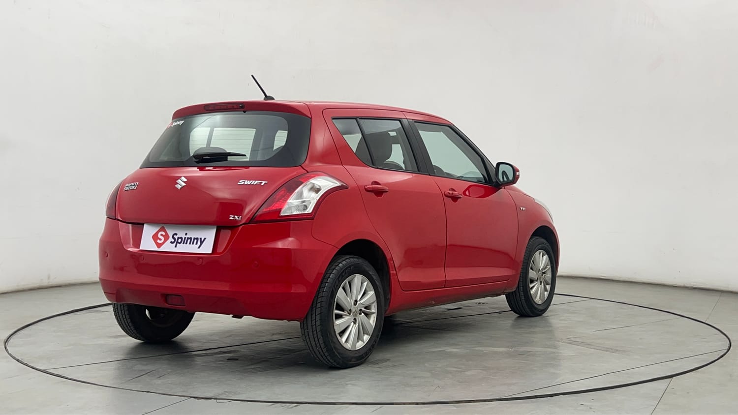 Used 2017 Maruti Suzuki Swift ZXi Petrol Manual exterior RIGHT REAR CORNER VIEW