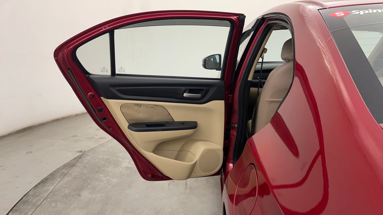 Used 2018 Honda Amaze 1.2 VX MT Petrol Petrol Manual interior LEFT REAR DOOR OPEN VIEW