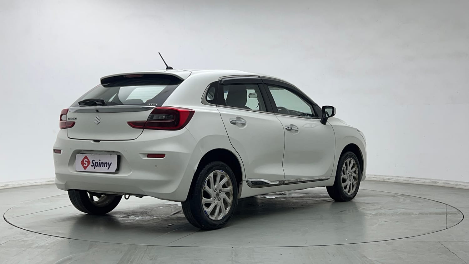 Used 2025 Maruti Suzuki Baleno Zeta MT Petrol Manual exterior RIGHT REAR CORNER VIEW