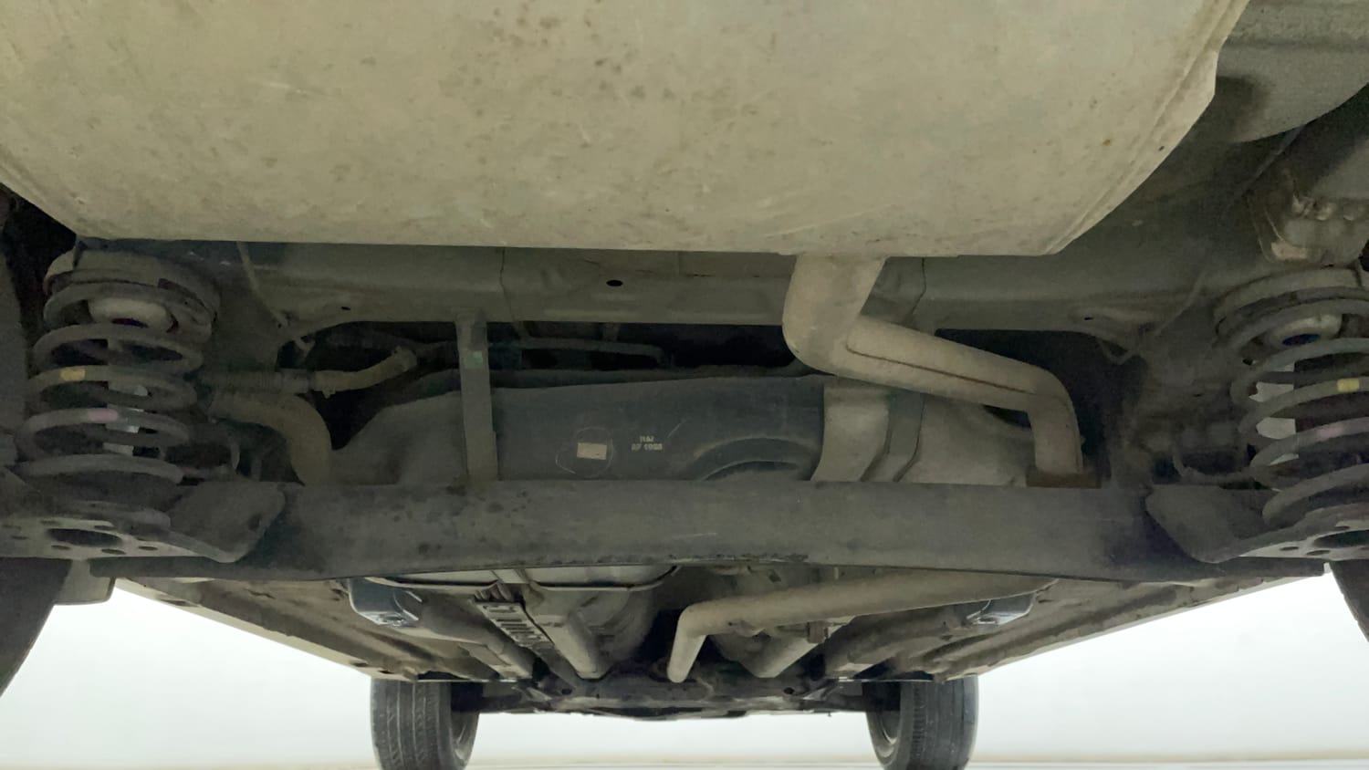 Used 2018 Hyundai Creta SX 1.6 AT CRDi Diesel Automatic extra REAR UNDERBODY VIEW (TAKEN FROM REAR)