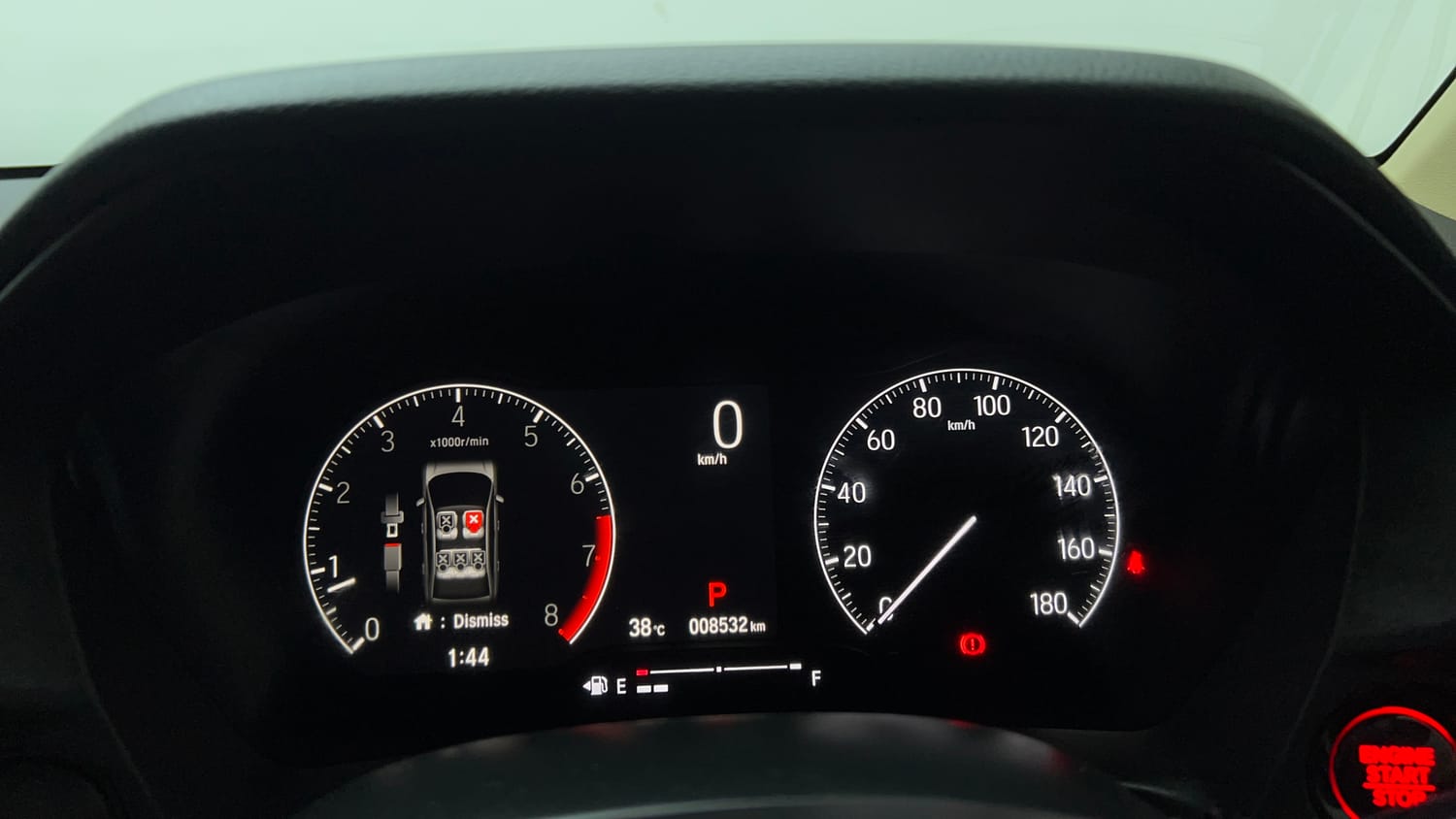 Used 2025 Honda Amaze VX 1.2 Petrol CVT Petrol Automatic interior CLUSTERMETER VIEW