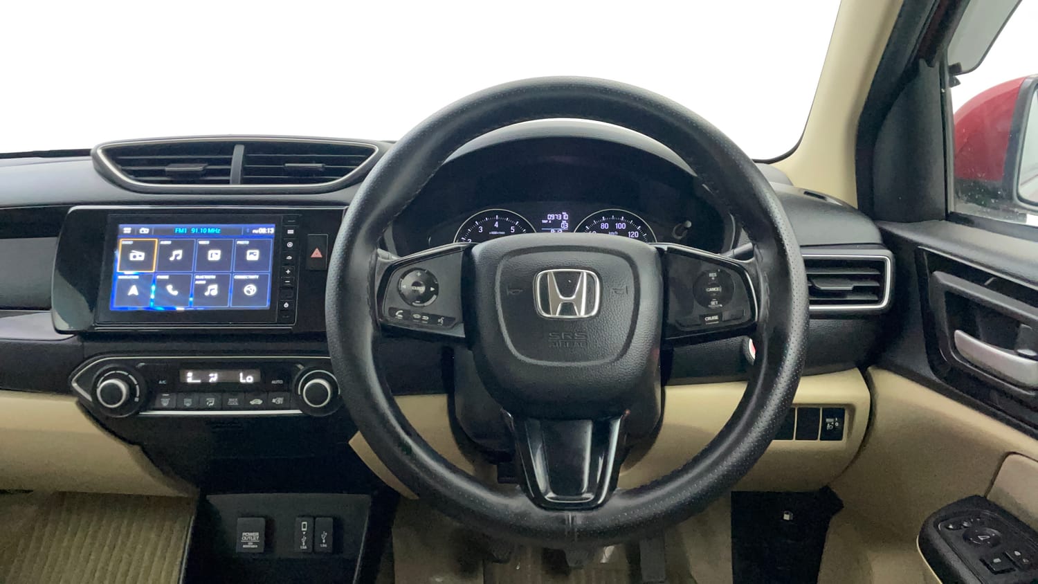 Used 2018 Honda Amaze 1.2 VX MT Petrol Petrol Manual interior STEERING VIEW