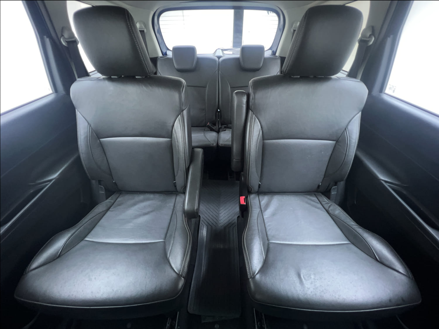 Used 2021 Maruti Suzuki XL6 Alpha AT Petrol Petrol Automatic interior REAR SEAT CONDITION VIEW
