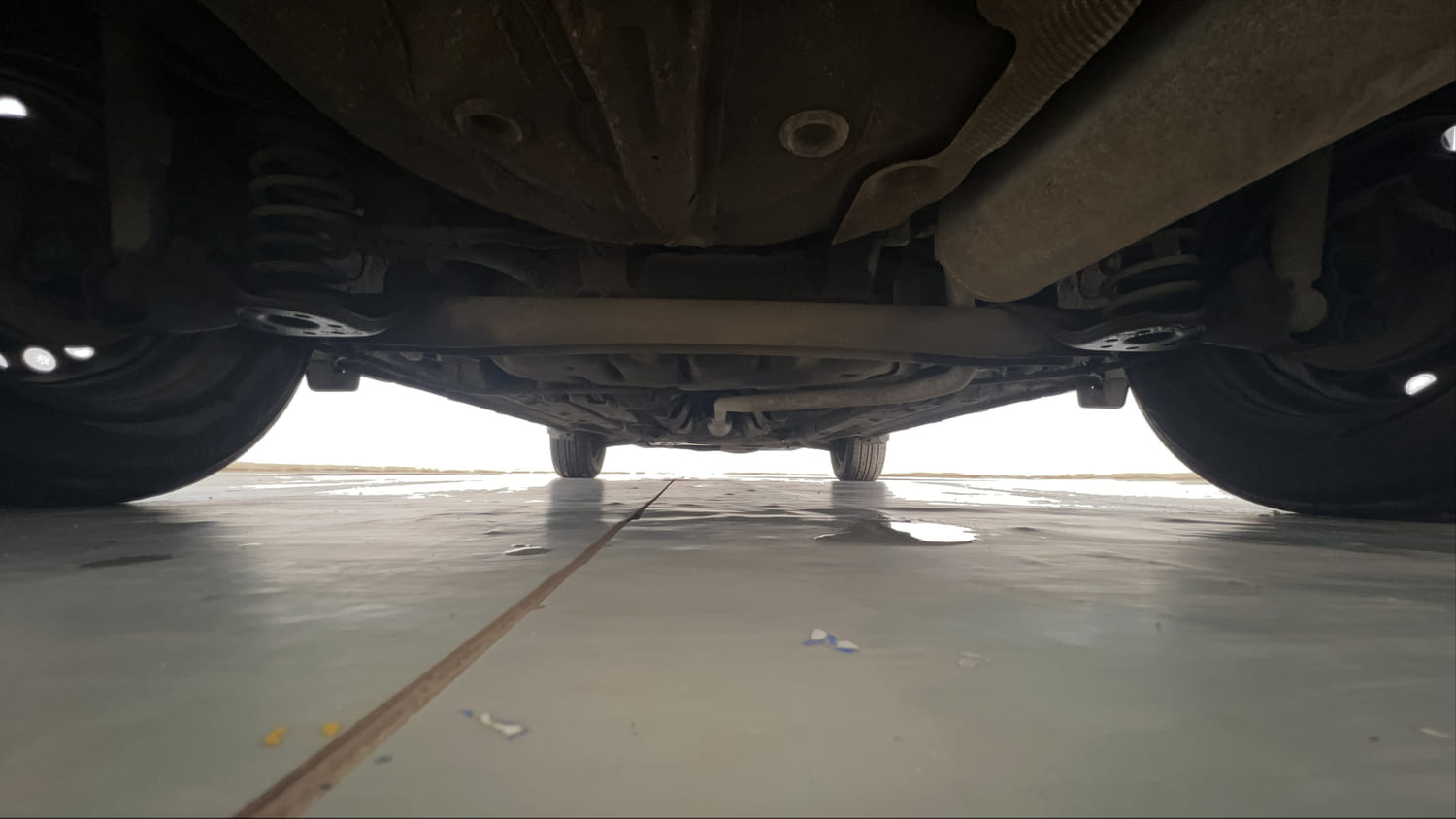 Used 2022 Hyundai Venue SX 1.2 Petrol Petrol Manual extra REAR UNDERBODY VIEW (TAKEN FROM REAR)
