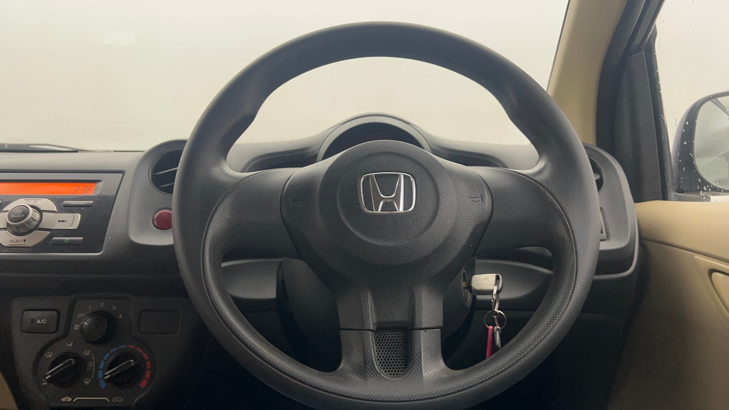 Used 2015 Honda Amaze 1.2 E i-VTEC Petrol Manual interior STEERING VIEW