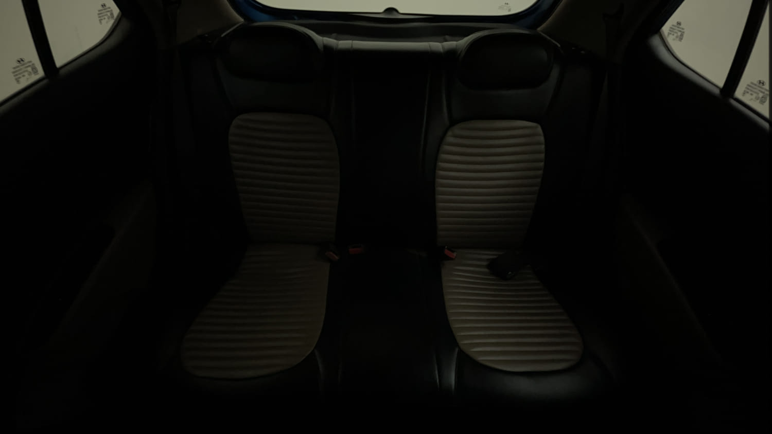 Used 2018 Hyundai Grand i10 Magna 1.2 Kappa VTVT Petrol Manual interior LEFT REAR DOOR OPEN VIEW