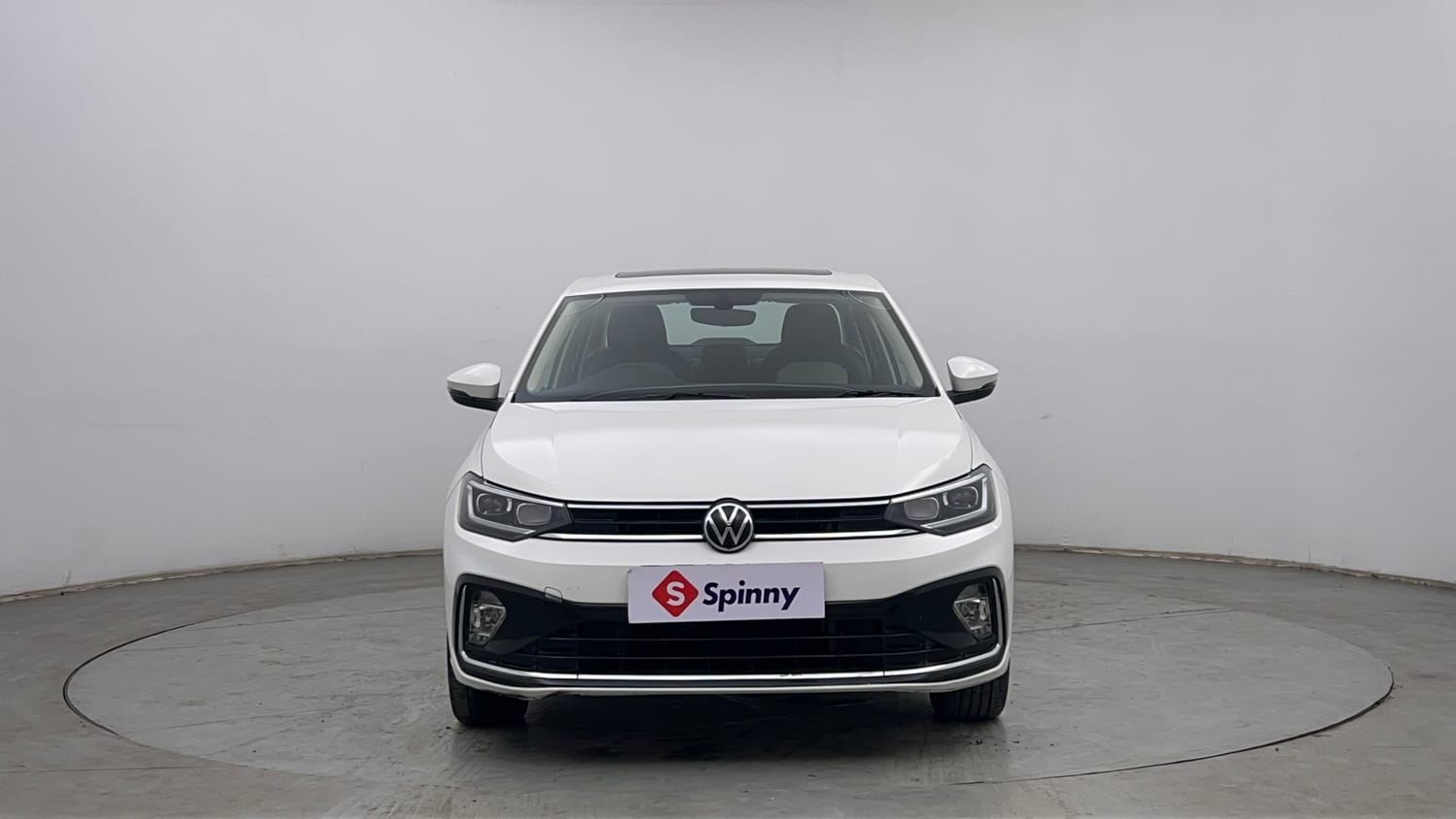 Used 2024 Volkswagen Virtus Topline 1.0 TSI AT Petrol Automatic exterior FRONT VIEW