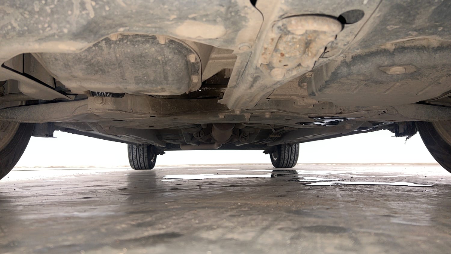 Used 2017 Toyota Corolla Altis VL CVT Petrol Petrol Automatic extra FRONT LEFT UNDERBODY VIEW