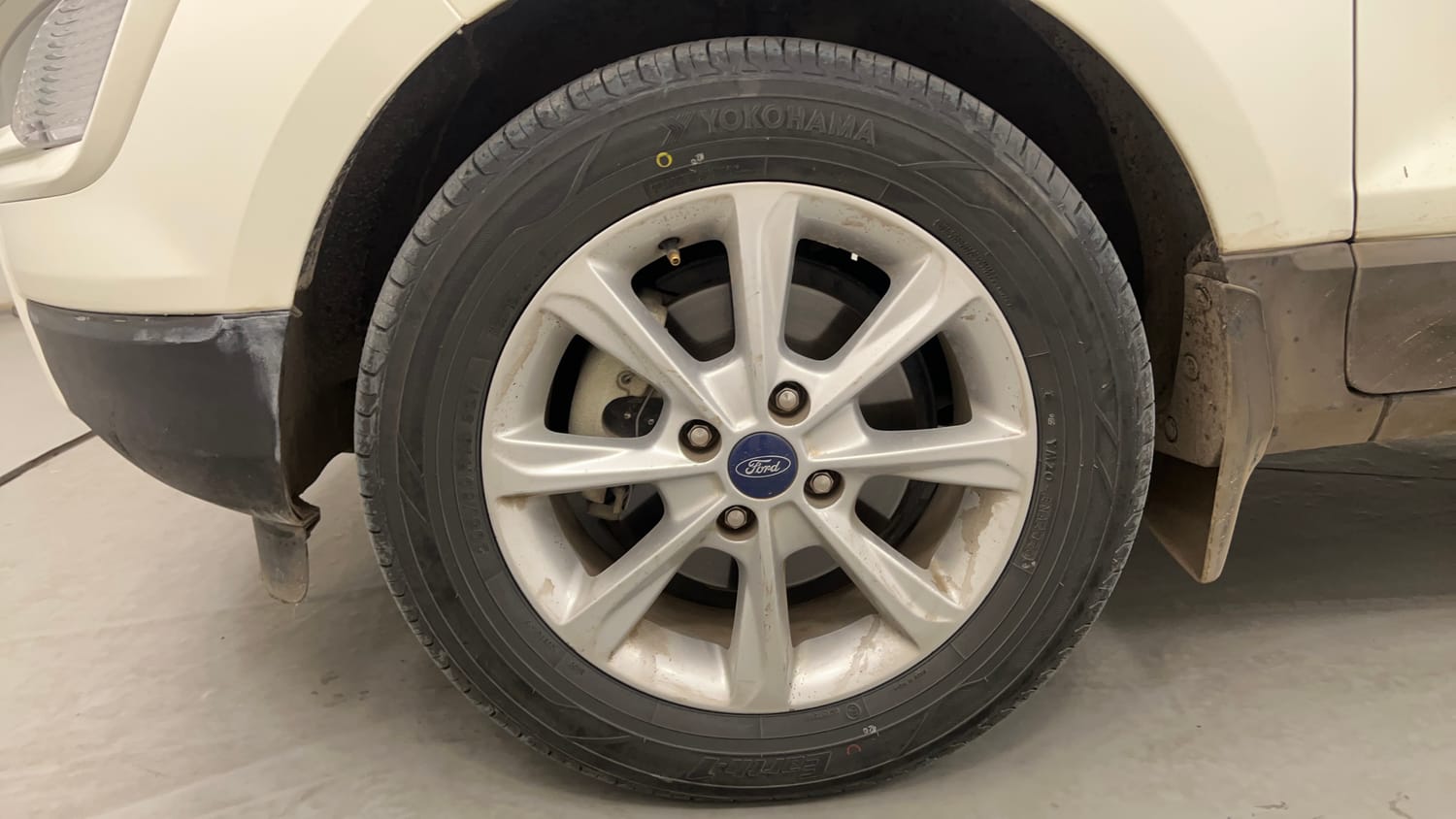 Used 2021 Ford EcoSport Titanium 1.5L TDCi Diesel Manual tyres LEFT FRONT TYRE RIM VIEW