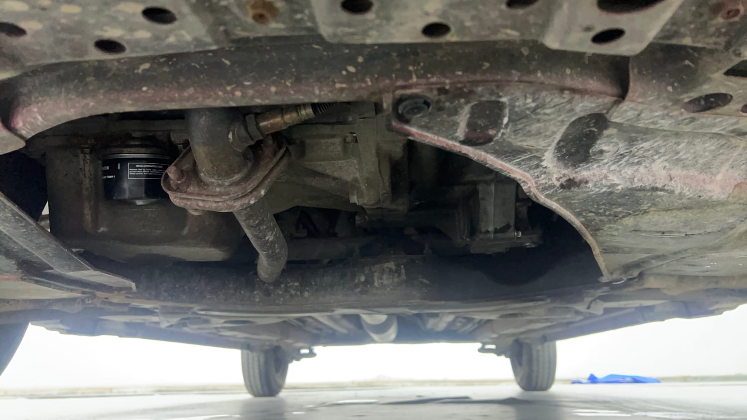 Used 2015 Maruti Suzuki Swift VXi Petrol Manual extra FRONT LEFT UNDERBODY VIEW