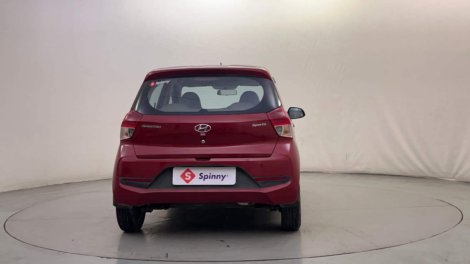 Used 2019 Hyundai Santro Sportz AMT Petrol Automatic exterior BACK VIEW