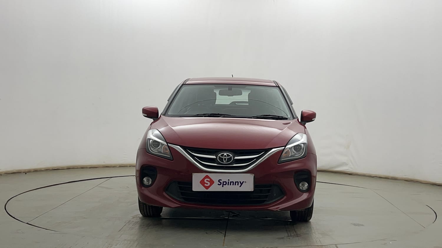 Used 2021 Toyota Glanza G Petrol Manual exterior FRONT VIEW