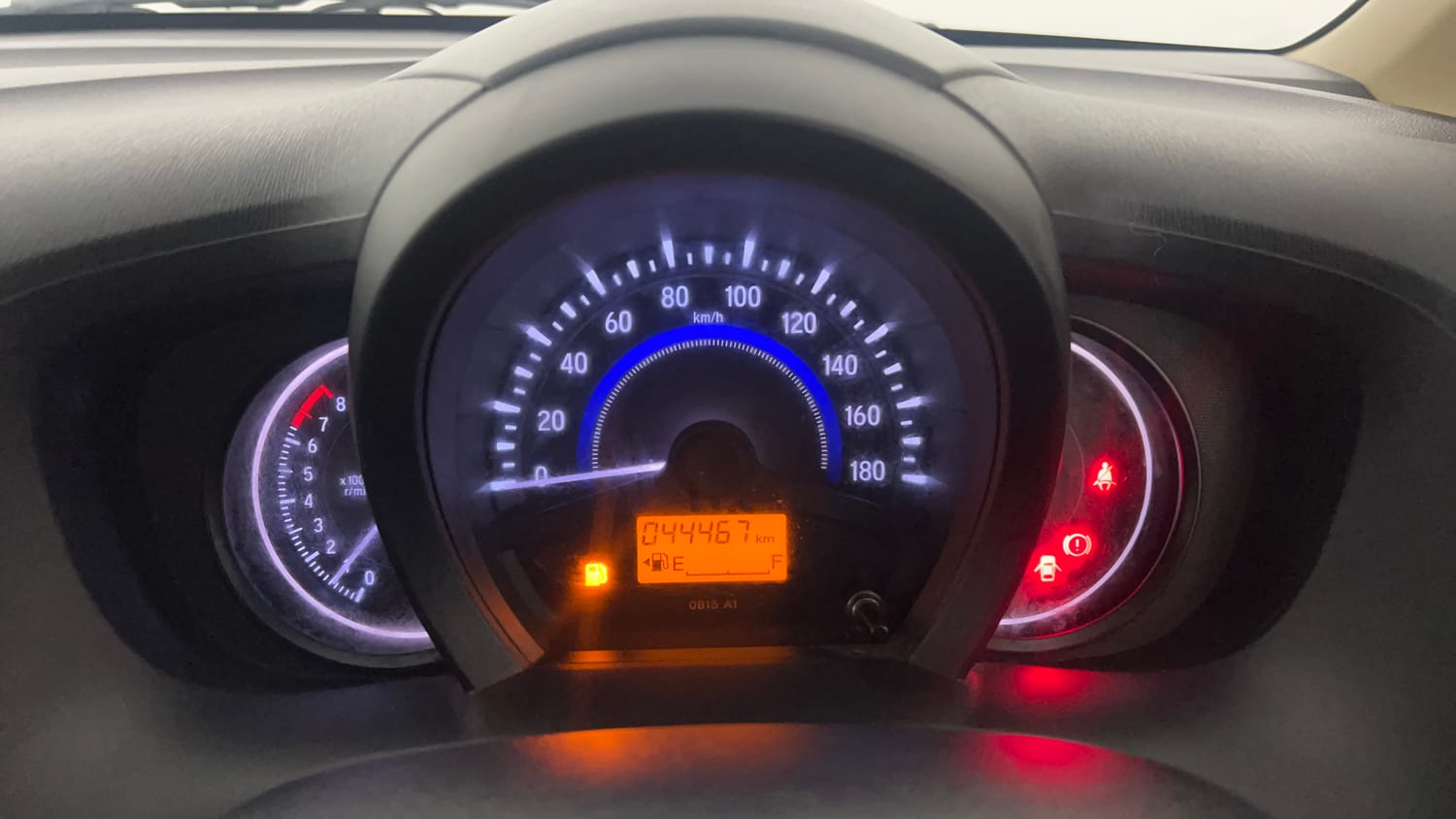 Used 2016 Honda Amaze 1.2 VX i-VTEC Petrol Manual interior CLUSTERMETER VIEW
