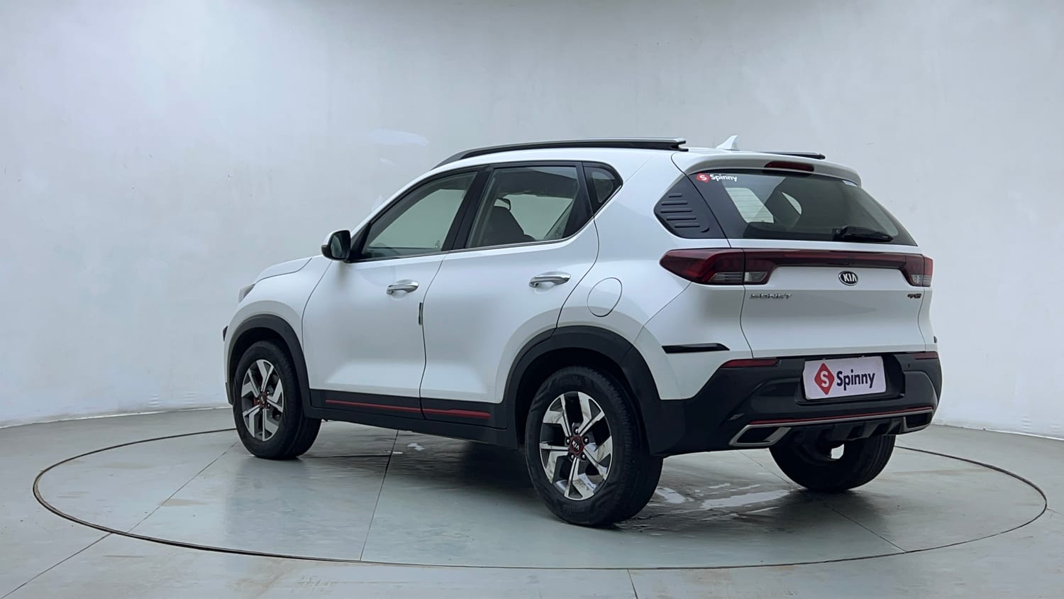 Used 2020 Kia Sonet GTX Plus 1.5 Diesel Manual exterior LEFT REAR CORNER VIEW