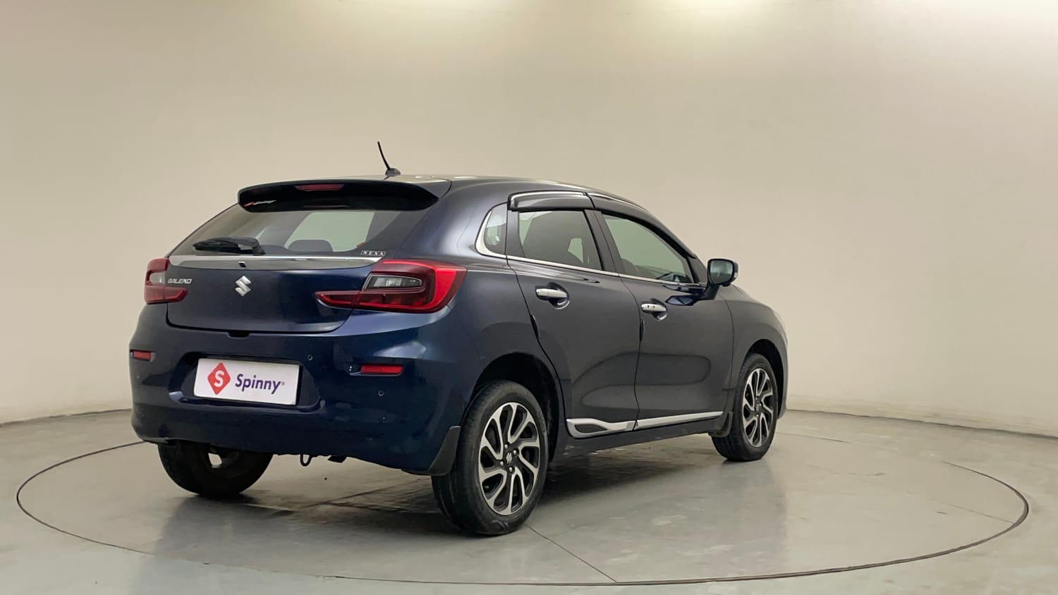 Used 2022 Maruti Suzuki Baleno Alpha AGS Petrol Automatic exterior RIGHT REAR CORNER VIEW