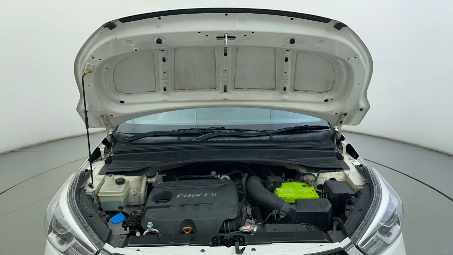 Used 2018 Hyundai Creta SX 1.6 AT CRDi Diesel Automatic engine ENGINE & BONNET OPEN FRONT VIEW
