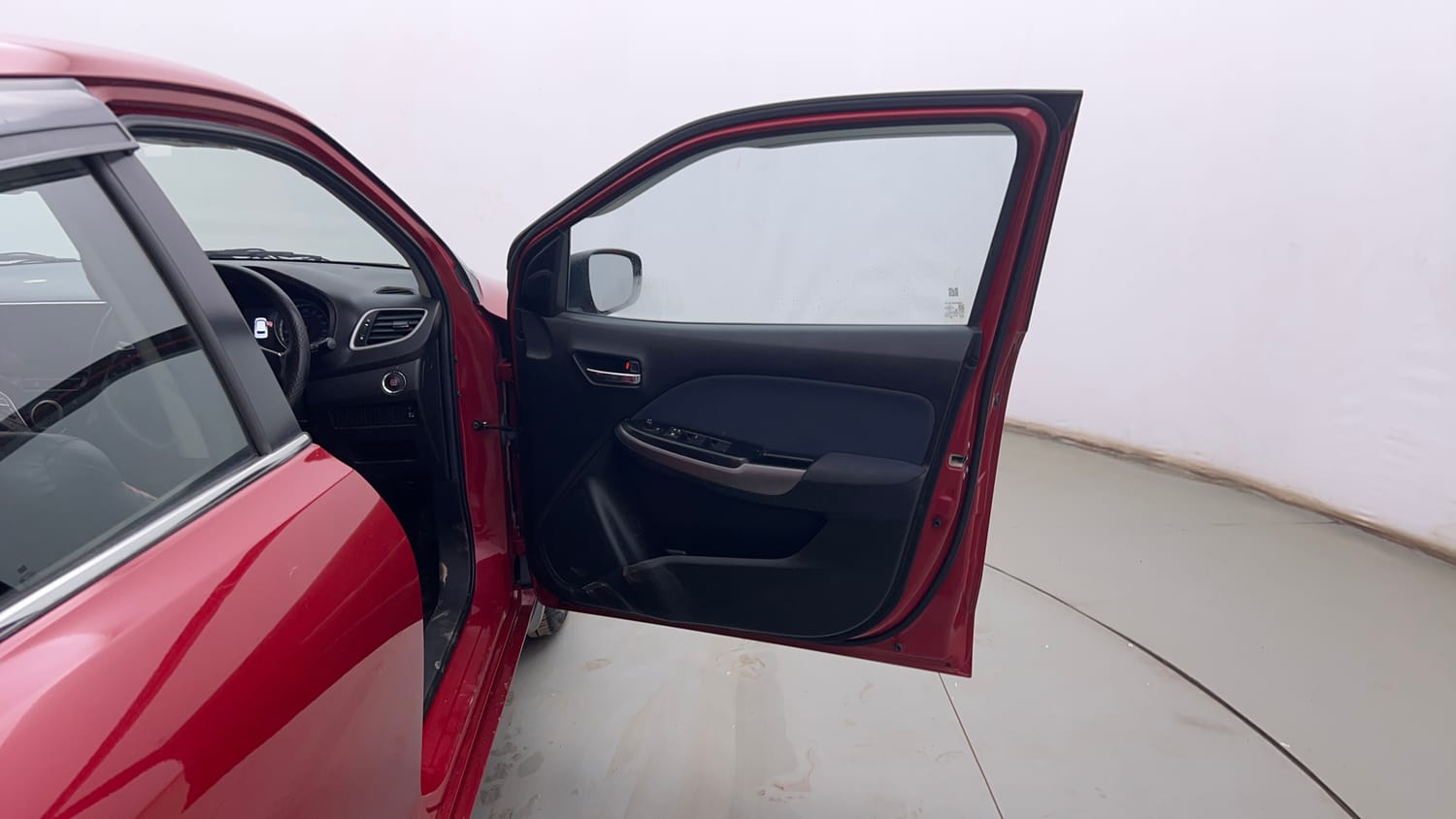 Used 2021 Toyota Glanza G Petrol Manual interior RIGHT FRONT DOOR OPEN VIEW