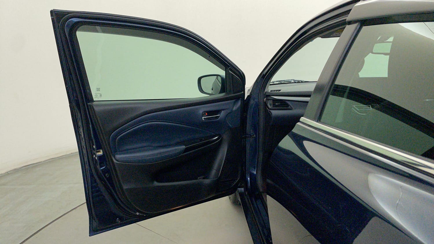 Used 2022 Maruti Suzuki Baleno Alpha AGS Petrol Automatic interior LEFT FRONT DOOR OPEN VIEW