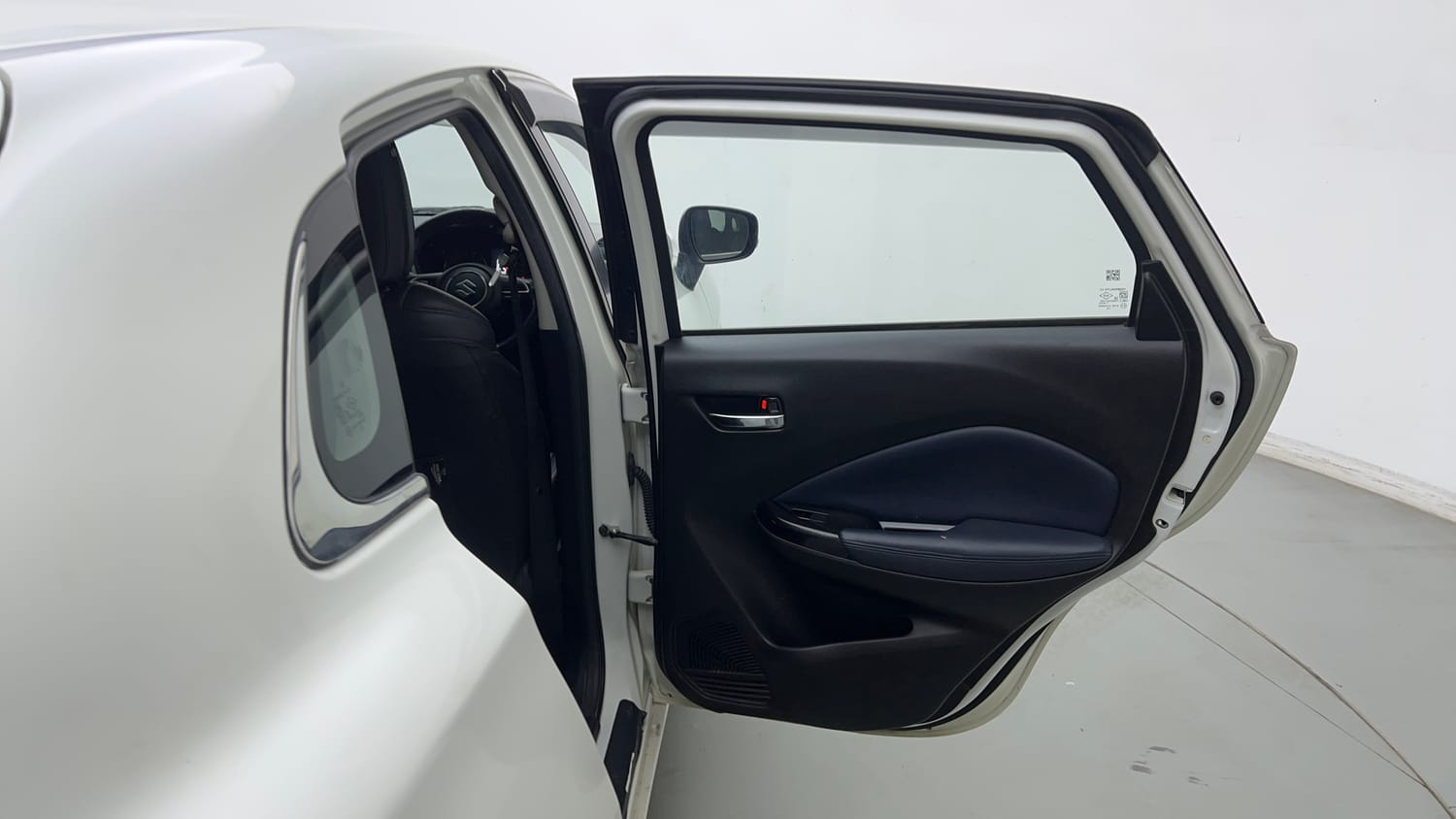 Used 2025 Maruti Suzuki Baleno Zeta MT Petrol Manual interior RIGHT REAR DOOR OPEN VIEW