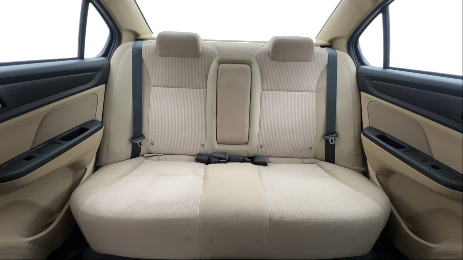 Used 2022 Honda Amaze VX CVT 1.2 Petrol Petrol Automatic interior REAR SEAT CONDITION VIEW
