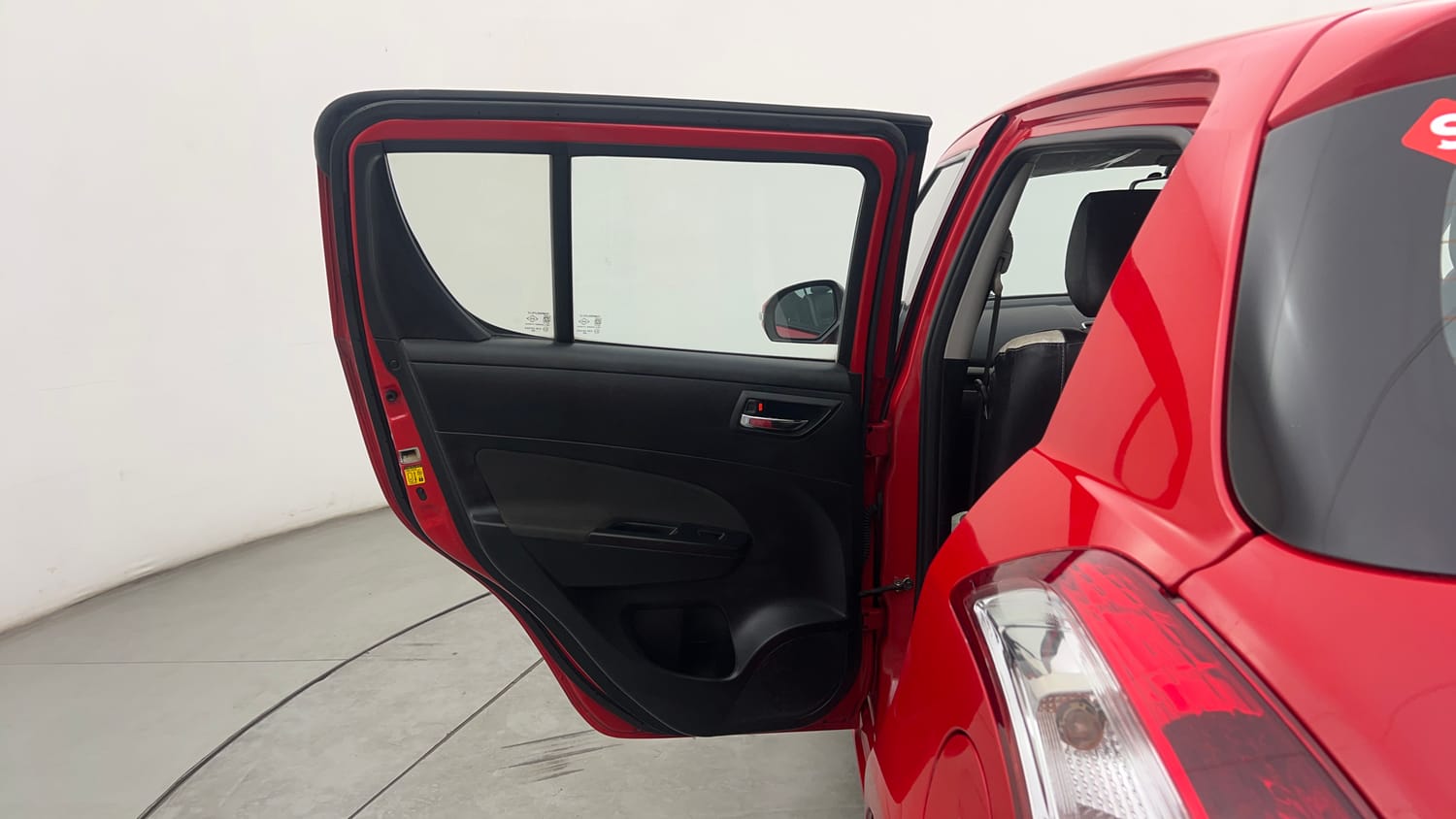 Used 2017 Maruti Suzuki Swift ZXi Petrol Manual interior LEFT REAR DOOR OPEN VIEW