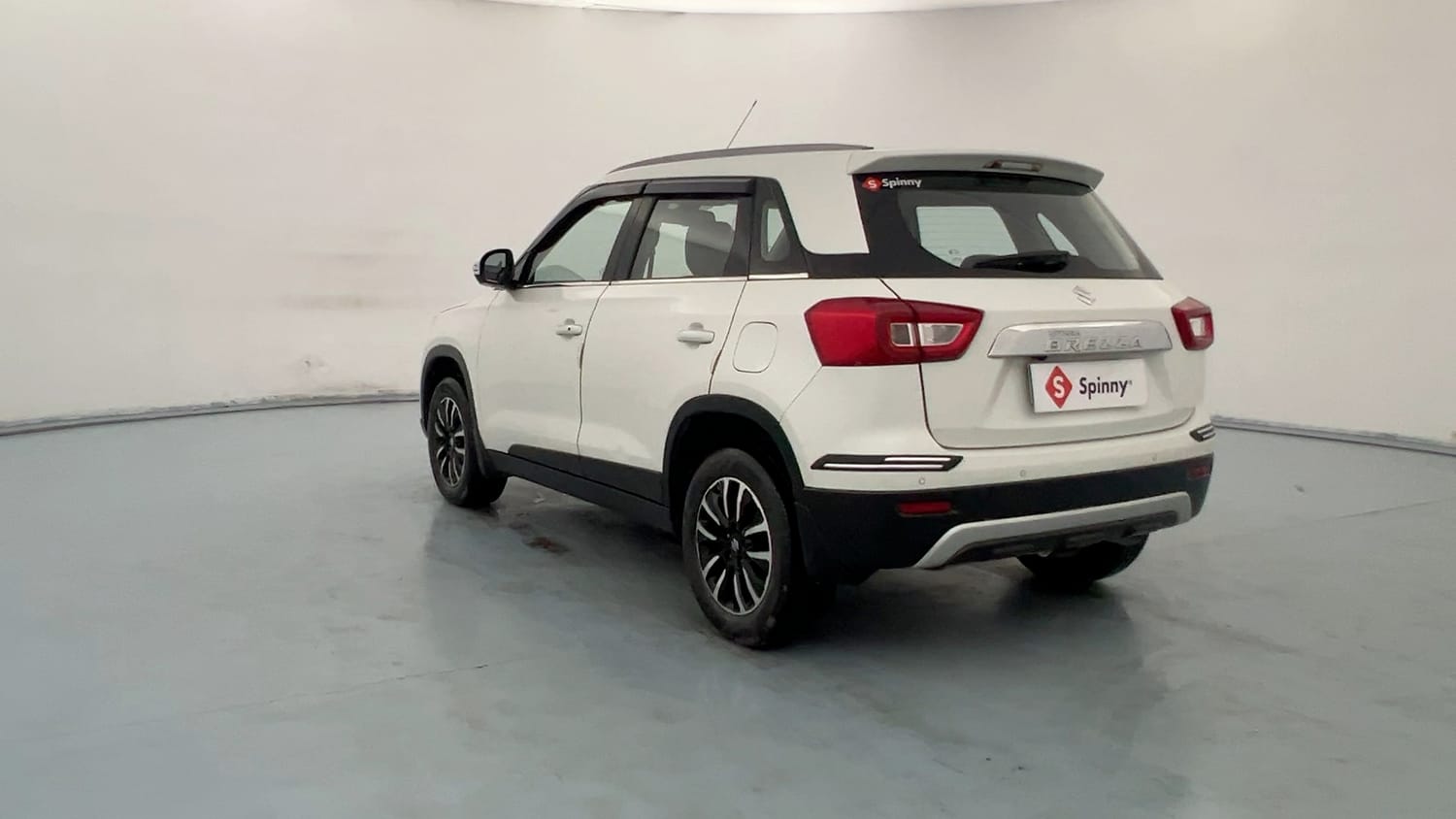 Used 2020 maruti-suzuki Vitara Brezza ZXi Plus Petrol Manual exterior LEFT REAR CORNER VIEW