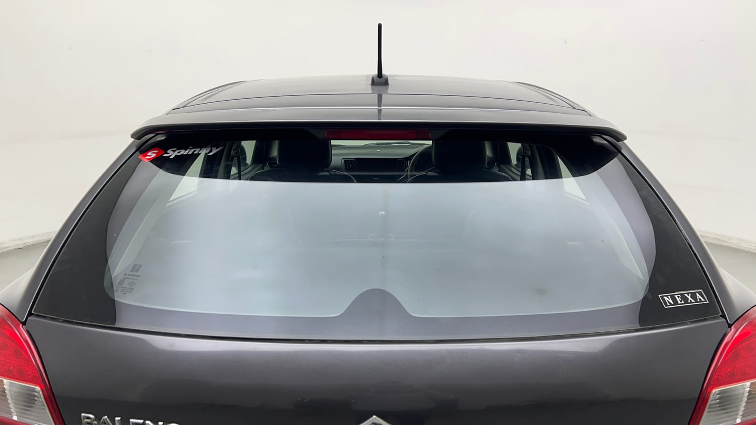 Used 2017 Maruti Suzuki Baleno Sigma 1.2 Petrol Manual exterior BACK WINDSHIELD VIEW