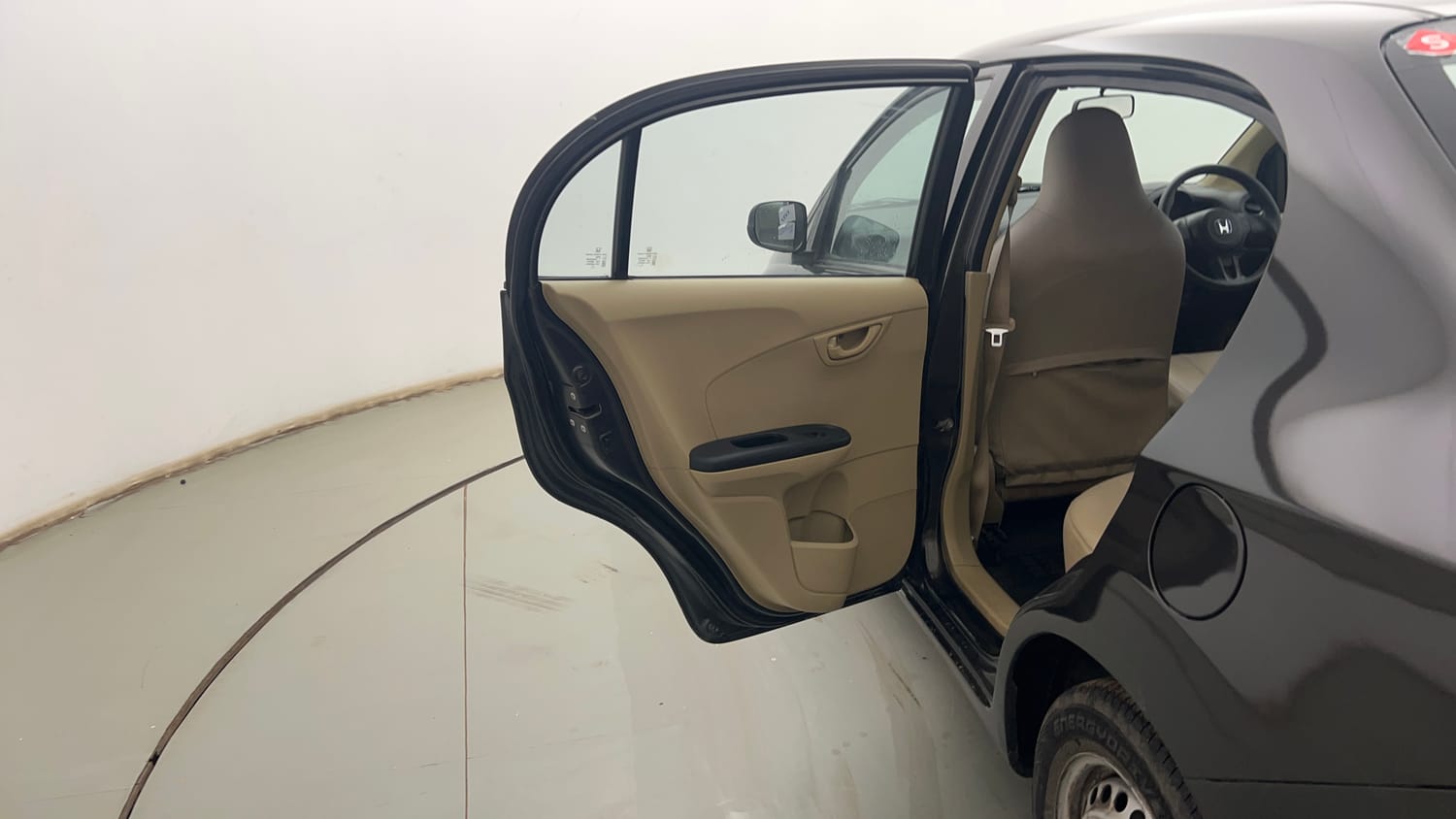 Used 2015 Honda Amaze 1.2 E i-VTEC Petrol Manual interior LEFT REAR DOOR OPEN VIEW