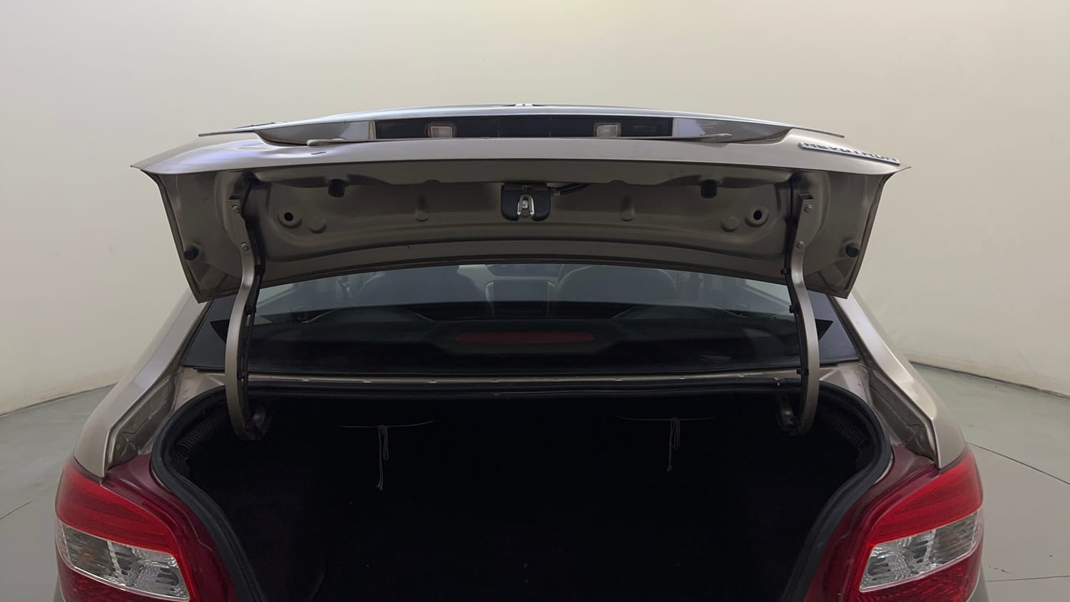 Used 2015 Tata Zest XE Petrol Petrol Manual interior DICKY DOOR OPEN VIEW