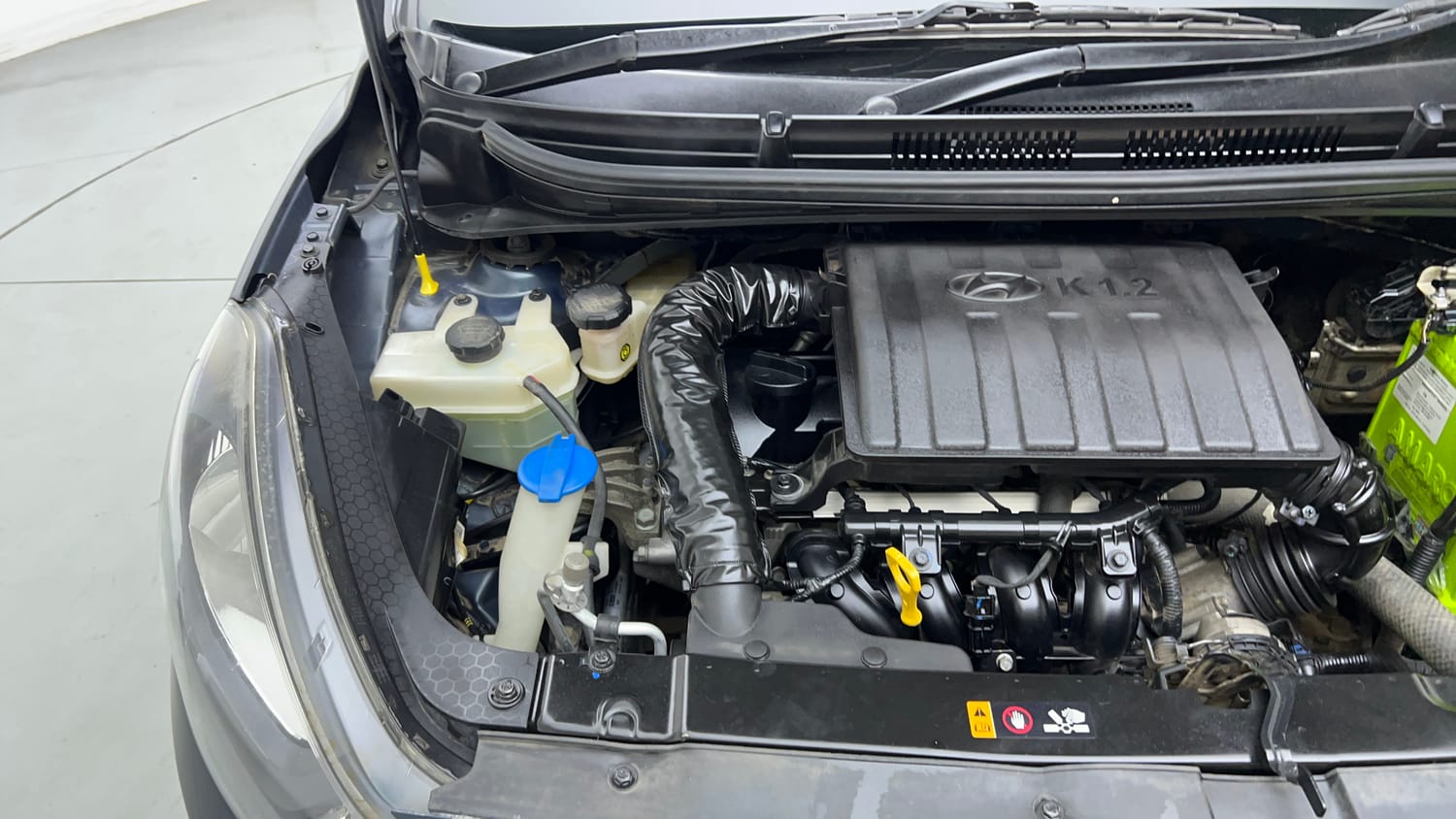 Used 2021 Hyundai Grand i10 Nios Magna 1.2 Kappa VTVT Petrol Manual engine ENGINE RIGHT SIDE VIEW