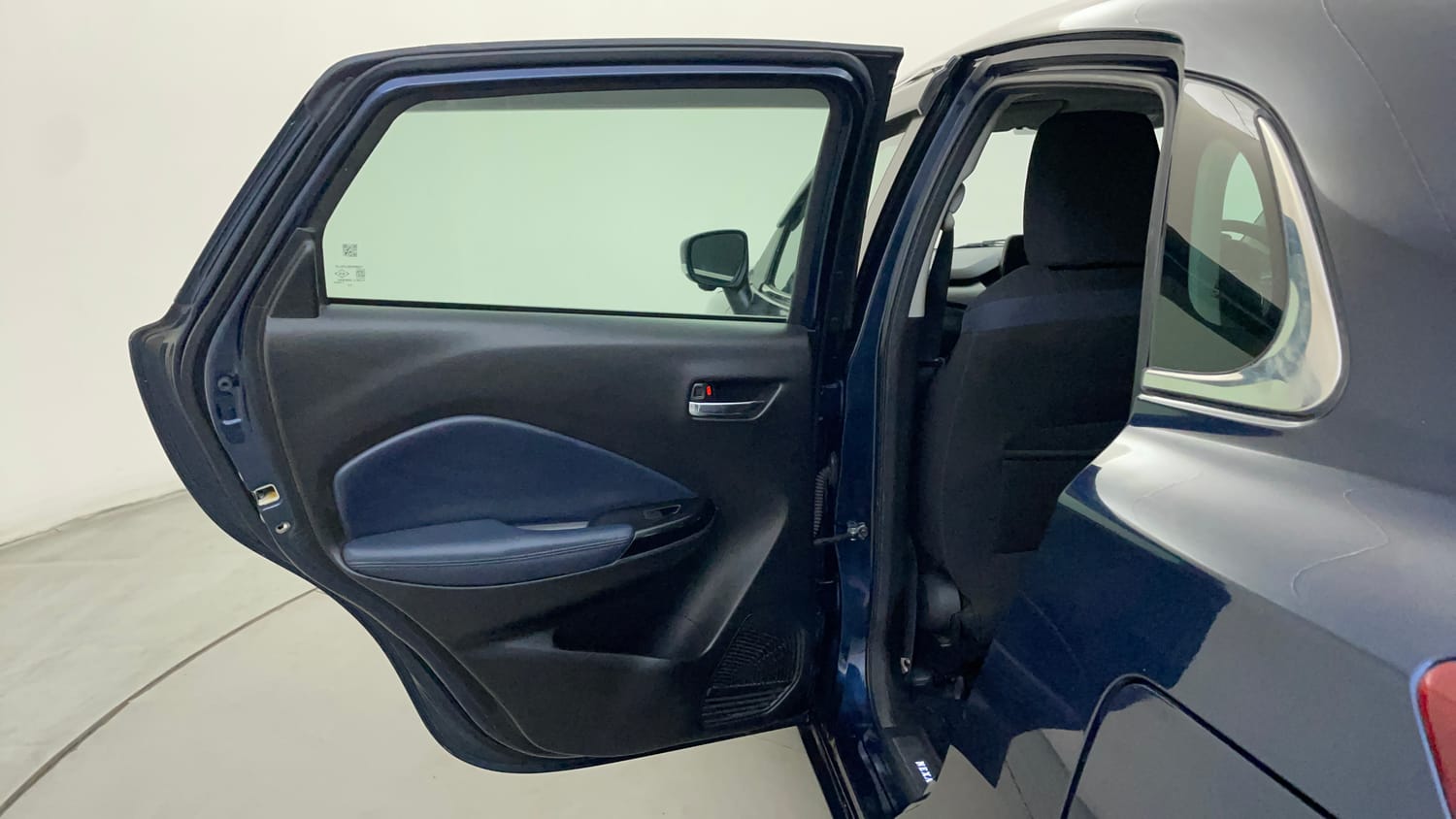 Used 2022 Maruti Suzuki Baleno Alpha AGS Petrol Automatic interior LEFT REAR DOOR OPEN VIEW