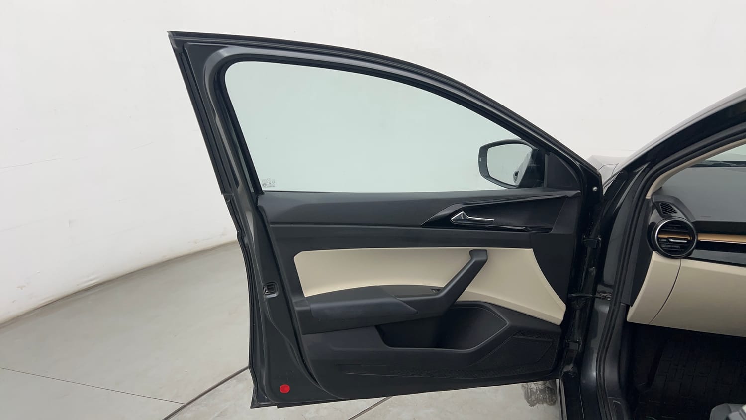 Used 2023 Skoda Slavia Style 1.0L TSI AT Petrol Automatic interior LEFT FRONT DOOR OPEN VIEW
