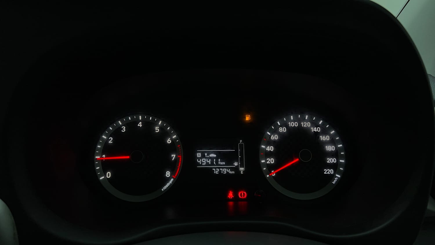 Used 2021 Hyundai Grand i10 Nios Magna 1.2 Kappa VTVT Petrol Manual interior CLUSTERMETER VIEW