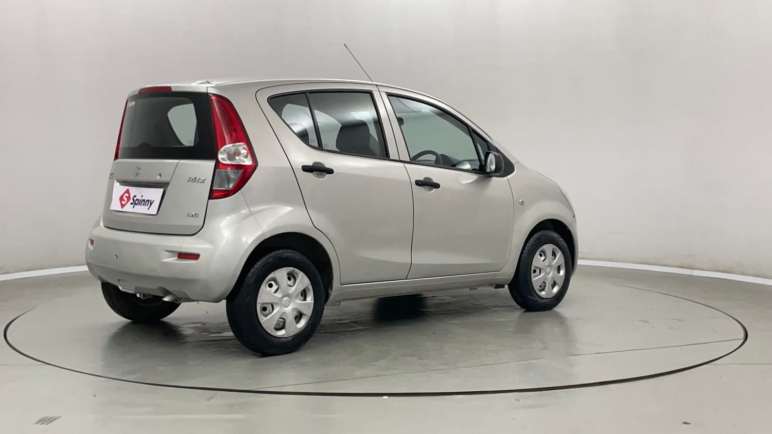 Used 2014 Maruti Suzuki Ritz Lxi BS-IV Petrol Manual exterior RIGHT REAR CORNER VIEW