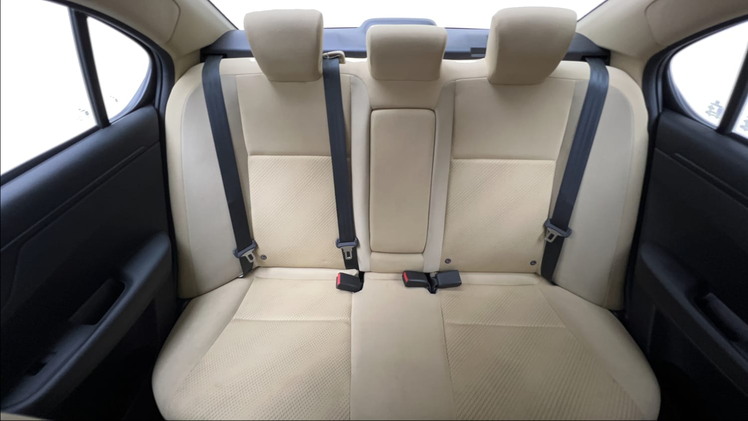 Used 2025 Honda Amaze VX 1.2 Petrol CVT Petrol Automatic interior REAR SEAT CONDITION VIEW
