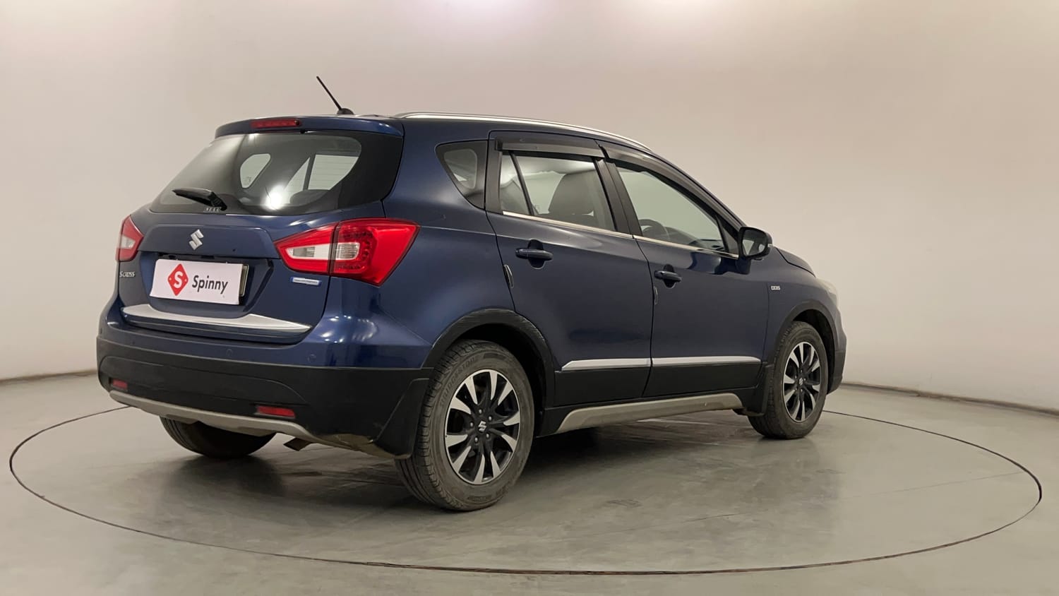 Used 2017 Maruti Suzuki S-Cross Alpha 1.3 Diesel Manual exterior RIGHT REAR CORNER VIEW
