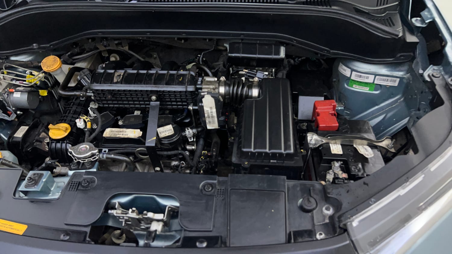 Used 2024 Tata Punch Creative Dual Tone AMT Petrol Automatic engine ENGINE LEFT SIDE VIEW
