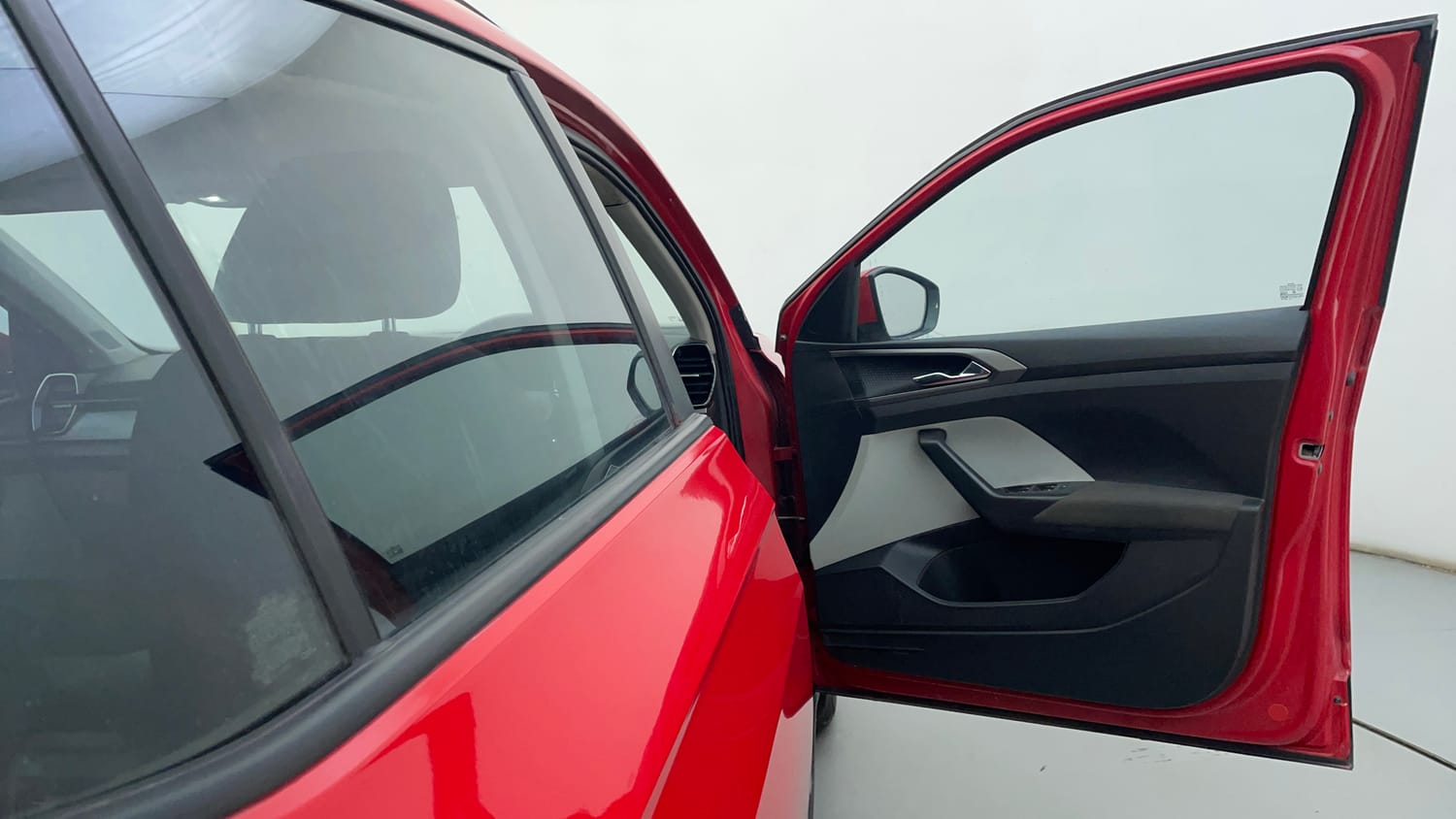 Used 2023 Skoda Kushaq Ambition 1.0L TSI MT Petrol Manual interior RIGHT FRONT DOOR OPEN VIEW