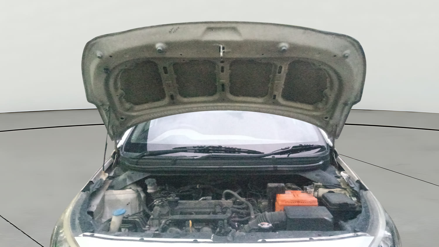 Used 2016 Hyundai Elite i20 Asta 1.2 Petrol Manual engine ENGINE & BONNET OPEN FRONT VIEW